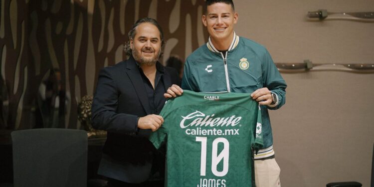 El Rayo traspasa a James Rodríguez al Club León de México