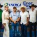 Reunión de coordinación entre la Gerente General de Enerca y autoridades municipales de Recetor