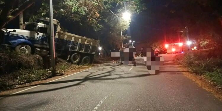 Accidente de volqueta causa ruptura de línea de gas en Tauramena