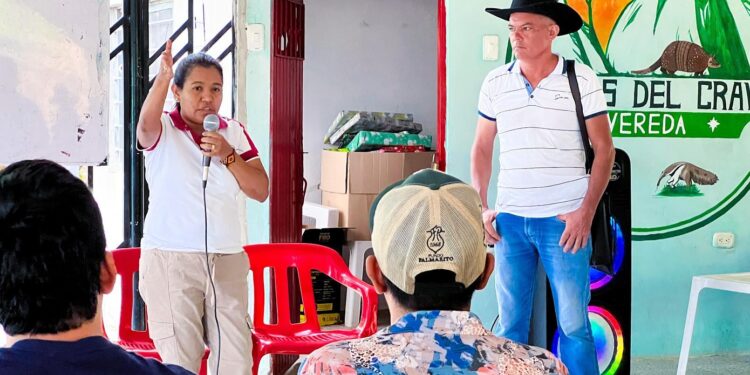 Gobierno local fortalece el desarrollo territorial en Brisas del Cravo