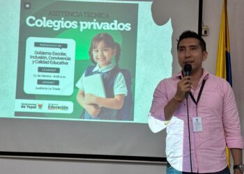 Secretaría de Educación realizó asistencia técnica a instituciones privadas en Yopal