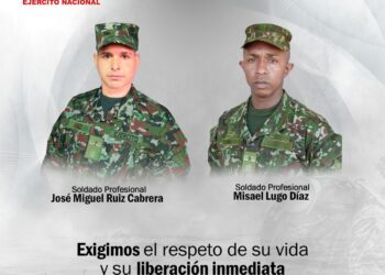 Octava División se pronuncia sobre el secuestro de dos militares en Saravena