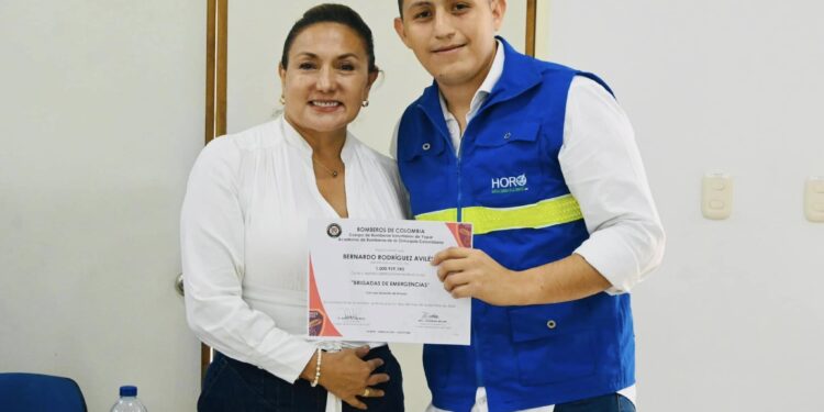 Graduación de brigadistas del HORO: Reconocimiento a la labor de los voluntarios