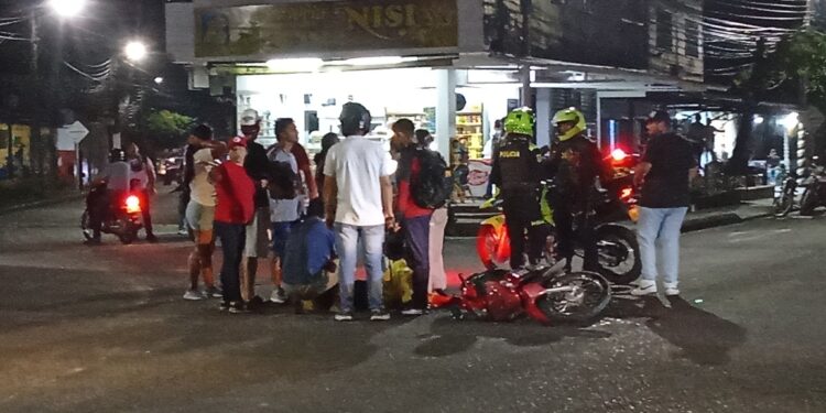 Accidente de tránsito en Arauca capital deja una persona herida