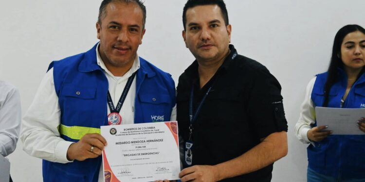 Graduación de brigadistas del HORO: Reconocimiento a la labor de los voluntarios