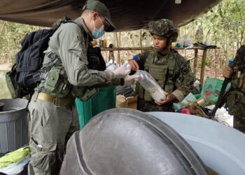Otro golpe contundente, desmantelado megalaboratorio de cocaína en Casanare