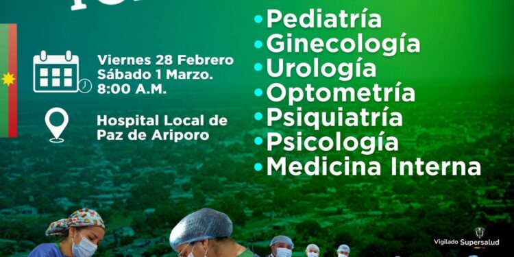 Las Jornadas Médico-Quirúrgicas de Zorro regresan, esta vez en Paz de Ariporo