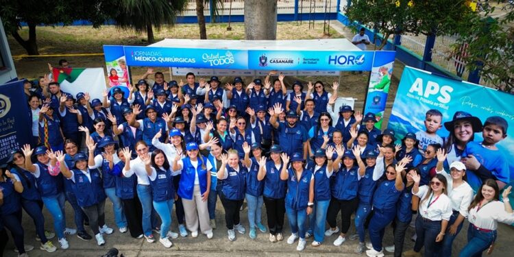 Exitosa jornada Médico-quirúrgica en Paz de Ariporo beneficia a más de mil personas