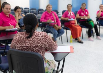 Grupo de apoyo comunitario Paso 10: Capacitación en nutrición de la estrategia IAMII