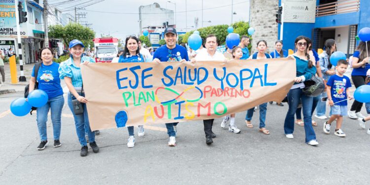 ESE Salud Yopal Conmemora el Día Mundial del Autismo con Caminata de Concienciación