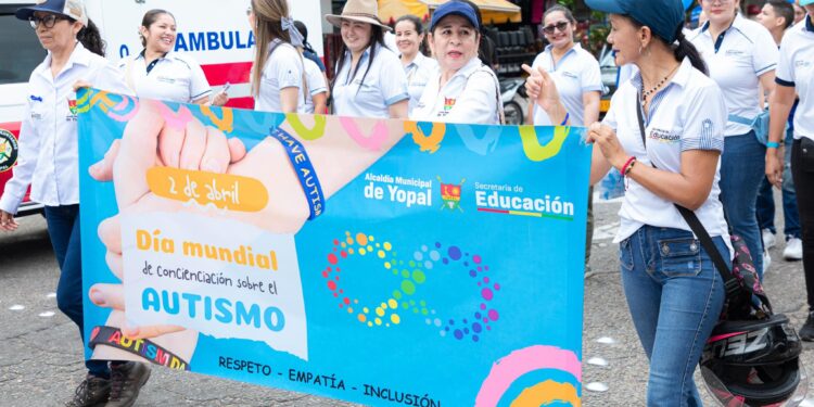 ESE Salud Yopal Conmemora el Día Mundial del Autismo con Caminata de Concienciación