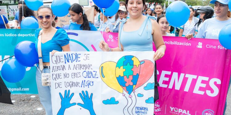 ESE Salud Yopal Conmemora el Día Mundial del Autismo con Caminata de Concienciación