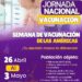 ¡Agéndate! gran jornada de vacunación para todas las edades del 26 de abril al 3 de mayo
