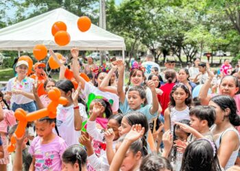 Día de la niñez celebrado con gran éxito en la Comuna 5 de Arauca