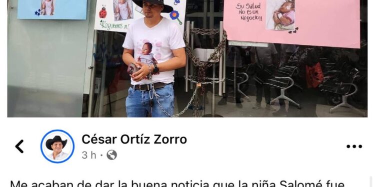 Intervención del Gobernador de Casanare logra traslado de bebé a centro especializado