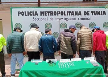 Seis personas fueron judicializadas en Tunja por tráfico local de estupefacientes