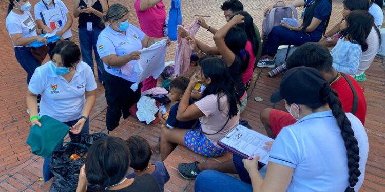 Yopal fortalece el acompañamiento a comunidades indígenas en tránsito