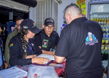 Ruta de control a establecimientos en el municipio