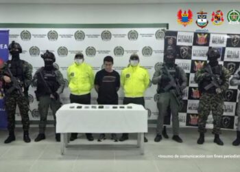 Por acciones delictivas en Arauca fue asegurado “Alias sombrerón”, presunto cabecilla de las disidencias de las farc