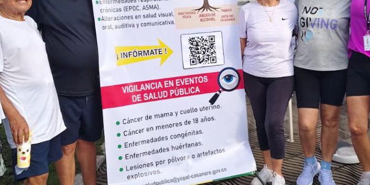 Yopal se movió por la salud cardiovascular en el Día Mundial de la Hipertensión