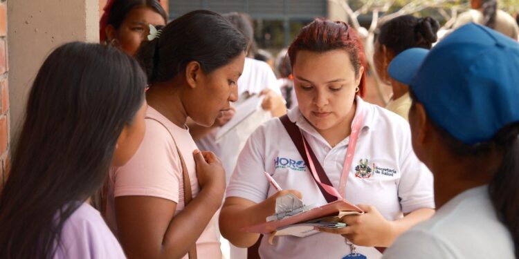 ¡Éxito total en la Jornada #15! Hospital itinerante lleva atención médica especializada al resguardo indígena Chaparral Barro Negro