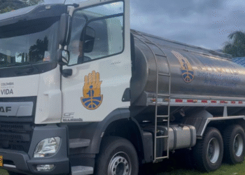 La DIGERD-Meta envió carrotanque para enfrentar crisis por falta de agua potable, en Mesetas