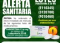 Alerta sanitaria por medicamento Paroxetina x 20 mg