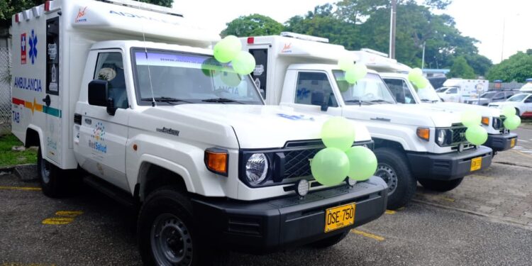 Nuevas ambulancias para Casanare: Mejorando la atención médica en áreas vulnerables