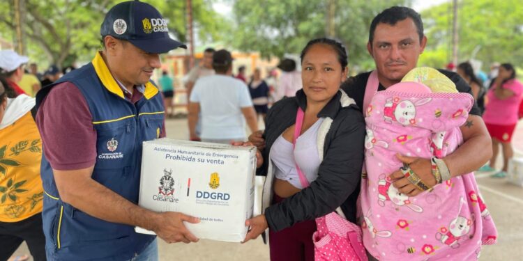 Caravana Humanitaria Lleva Alivio a Familias Afectadas por Inundaciones en Casanare