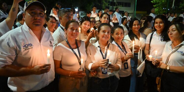 El HORO se unió a “Una luz por la vida” en un mensaje de paz y reconciliación