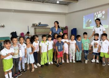 Niños del CDI Compartir aprenden sobre alimentación saludable con «¡Listos a Jugar!»