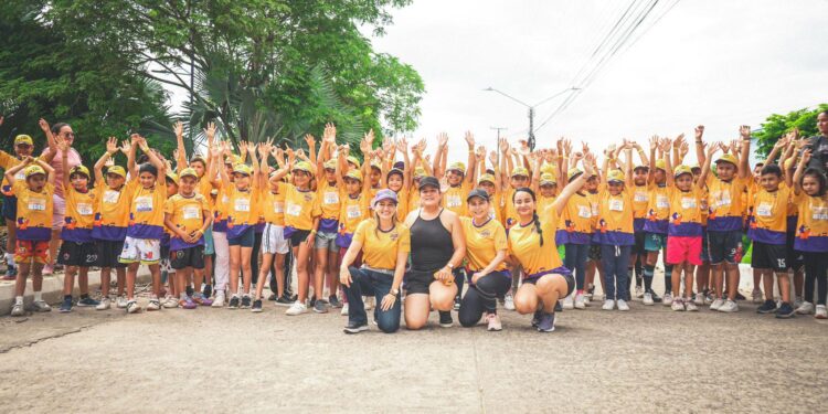 La Carrera por la Niñez sigue llevando alegría y bienestar a los municipios de Casanare