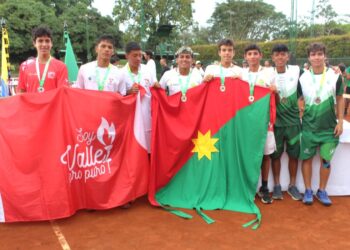 Histórico oro y sexto lugar de Casanare en Interligas de Tenis de Campo