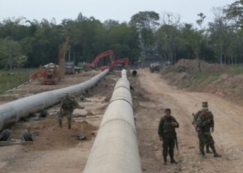 ELN volvió a dinamitar el oleoducto, esta vez el Caño Limón Coveñas en zona rural de Saravena