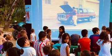 Se monta en la película del cine hecho con móviles