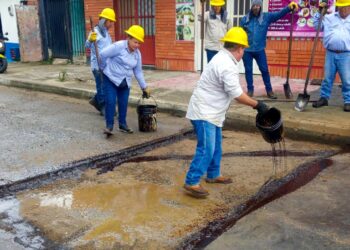 La Secretaría de infraestructura mejora la malla vial urbana en Yopal