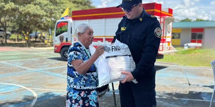 Más de 70 ayudas humanitarias fueron entregadas en zona rural