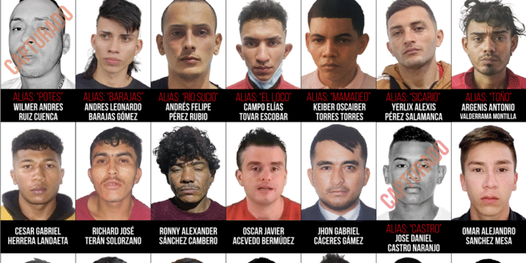 Las personas más buscadas de Yopal