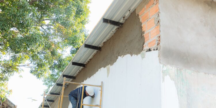 Avanza la construcción del puesto de salud de Quebradaseca: Obra alcanza el 40% de ejecución