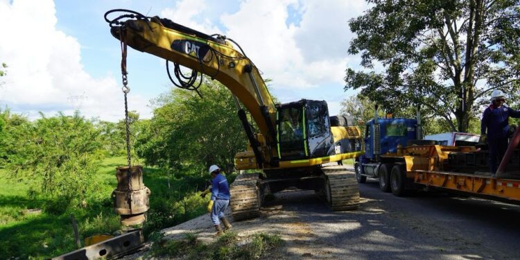 Empresa Sierracol Energy apoya con puente modular e inicia su instalación en Caño Caranal