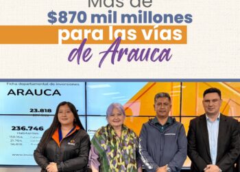 Gobernador Renson Martínez gestiona inversión histórica de más de $870 mil millones para la infraestructura vial de Arauca