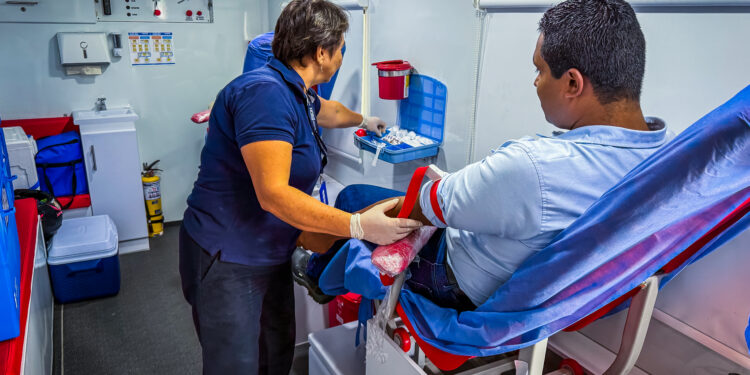 Jornada voluntaria de donación de sangre en Alkosto Yopal: el llamado del Banco de Sangre del HORO