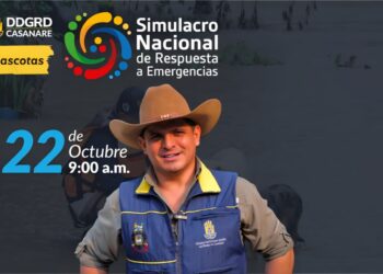 Casanare se tomó en serio el Simulacro: más de 650 entidades listas para participar