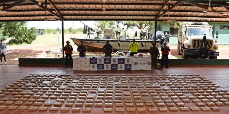 Incautada cocaína avaluada en más de 18 millones de dólares en Arauca
