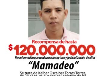 Casanare busca a «Mamadeo», hay $120 millones por su captura