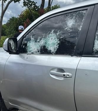 Atentado contra el Gobernador de Arauca, Renson Martínez, mientras se dirigía a Saravena