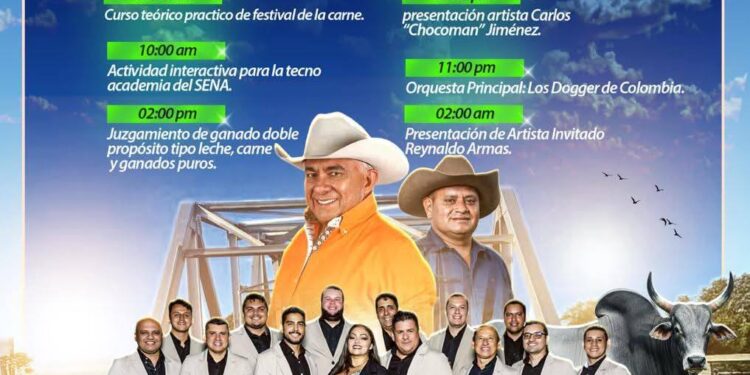 Programación oficial de la 40ª Feria Agropecuaria 2025 de Arauca