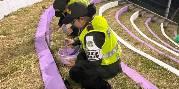 Renuevan el Mirador de la virgen en Yopal para la navidad y un homenaje a víctimas de violencia