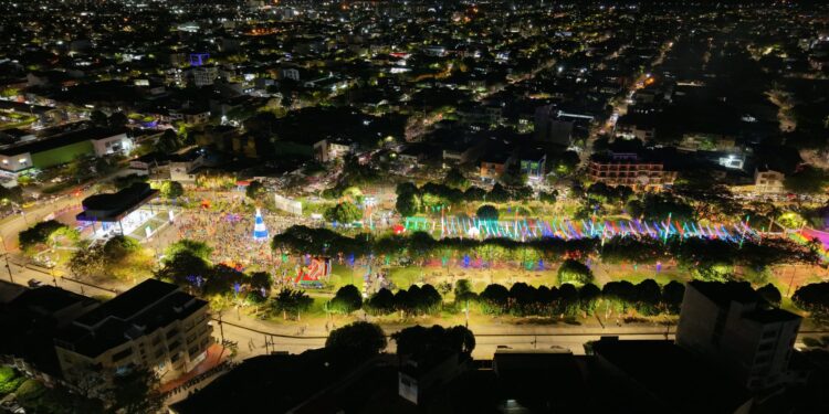 Alcalde Marco Tulio Ruiz se ‘lució’ con el alumbrado de la capital mundial del llanero: Yopal