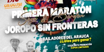 Primera maratón “Joropo sin fronteras”, organizado por la fundación cultural soga y bordón se realizará en Arauca capital el próximo 6 de diciembre